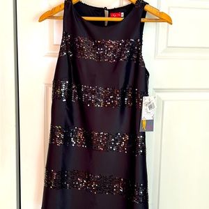NWT Black Sequins Women’s Dress
